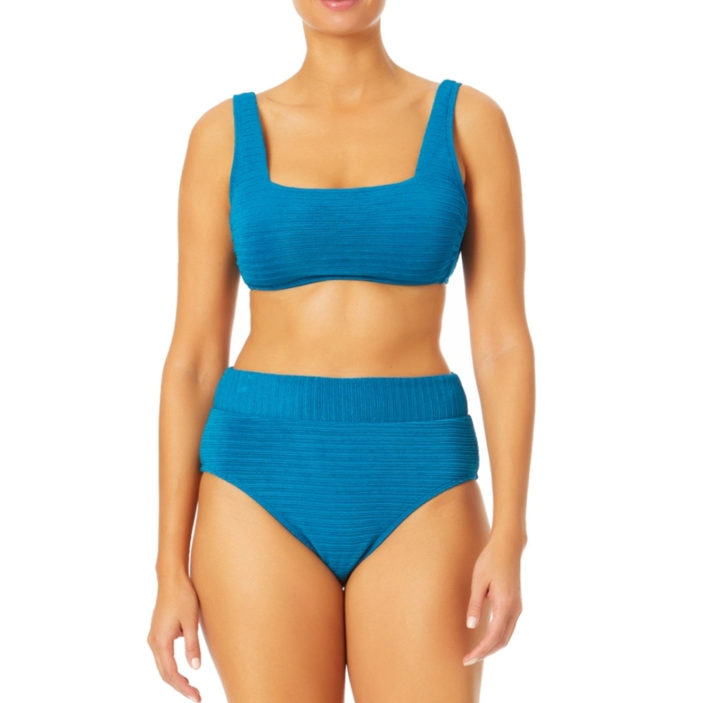Time and Tru Modest Bikini 2 pc sz M 8-12 Jade